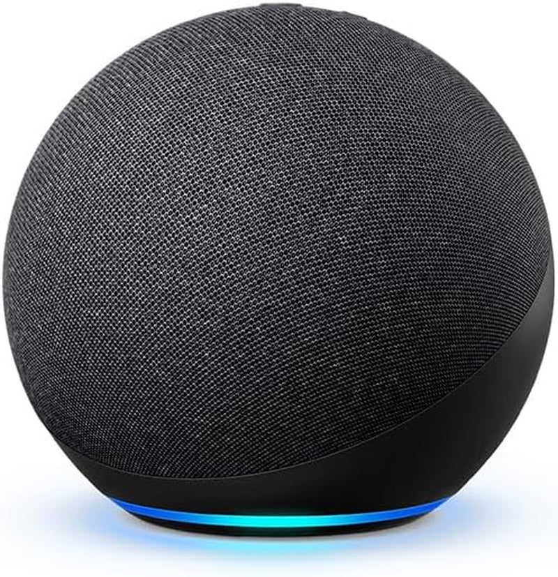 Echo (Newest Model), with Premium Sound, Smart Home Hub, and Alexa, Charcoal