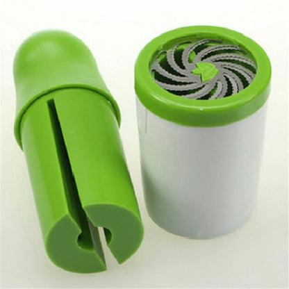 Stainless Steel Kitchen Accessories Gadgets Cooking Tools Blade Green Onion Chopper Slicer Garlic Coriander Cutter Chopper