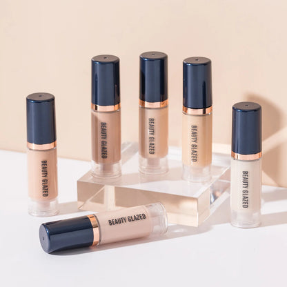 Oil Control Matte Foundation Cream 6 Colors Waterproof Lasting Full Coverage Acne Liquid Concealer Face Base Makeup Cosmetics