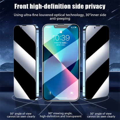 Anti Spy Glass For Iphone 16 15 14 13 Pro Max Screen Protector iPhone 13Mini Privacy Glasses Iphone 12 11 13 14 15 Pro Glass