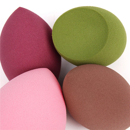 1pcs Cut shape Makeup Sponge Professional Cosmetic Puff For Foundation Concealer Cream Make Up  Sponge Wholesale