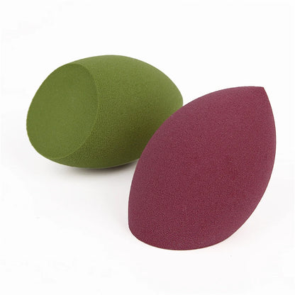 1pcs Cut shape Makeup Sponge Professional Cosmetic Puff For Foundation Concealer Cream Make Up  Sponge Wholesale