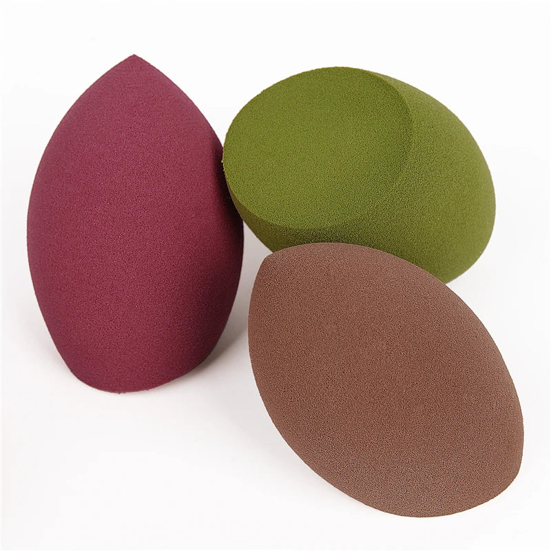 1pcs Cut shape Makeup Sponge Professional Cosmetic Puff For Foundation Concealer Cream Make Up  Sponge Wholesale