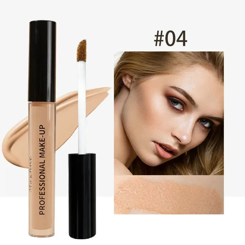 High Coverage Concealer Corrector Anti Dark Circle Freckle Waterproof Foundation Highlighter Pen for Face Makeup Base Cosmetic