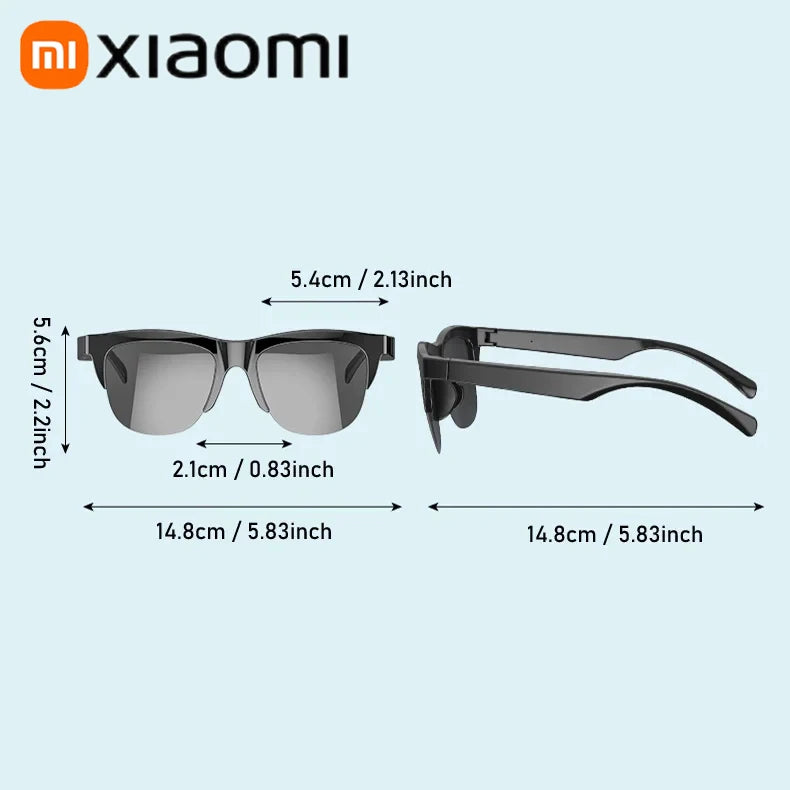 Xiaomi Smart Sunglasses Glasses Bluetooth5.3 Call Outdoor Sports Headphones HIFI Blue Light Waterproof Anti-UV For Men And Women