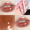 Cute Water Light Lip Gloss Lasting Crystal Glossy Moisturizing Lip Glaze Mirror Nude Liquid Lipstick Women Lips Makeup Cosmetics