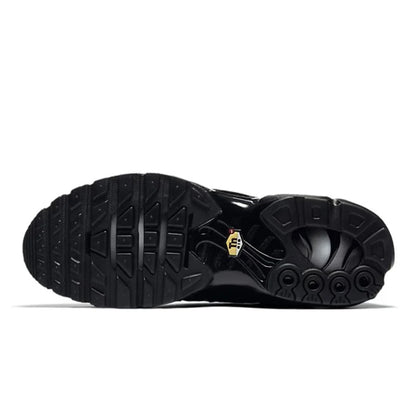 Black Nike Air Max Plus TN Men Women Running Shoes Breathable, Non Slip, Durable Air Cushion, Cushioning Fabric