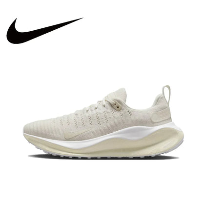 Nike Original React Infinity Run Flyknit 4 Foam Women's Soothing Shock Absorption Low Top Casual Running Shoes