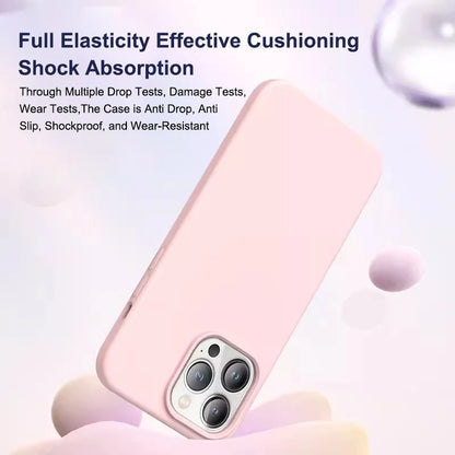 Capa de silicone líquido original para iPhone 16 Plus para Magsafe para iPhone 15 14 13 12 11 16 Pro Max acessórios magnéticos rosa rosa