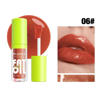 Clear Lip Gloss Moisturizing Lip Oil NonSticky Sexy Plumping Gloss Lips Lipstick Fashion Crystal Jelly Makeup Lip Care Tools New