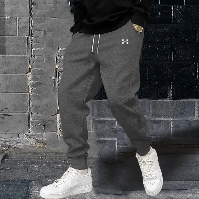 2024 Men's spring and autumn printed jogging pants Casual training pants Fashion high quality fitness sweatpants