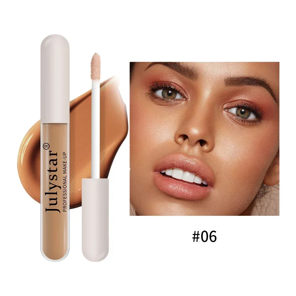 High Coverage Concealer Corrector Anti Dark Circle Freckle Waterproof Foundation Highlighter Pen for Face Makeup Base Cosmetic