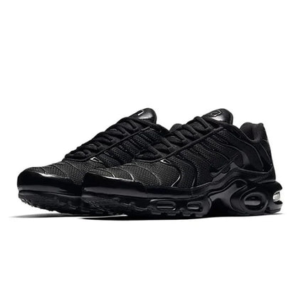 Black Nike Air Max Plus TN Men Women Running Shoes Breathable, Non Slip, Durable Air Cushion, Cushioning Fabric