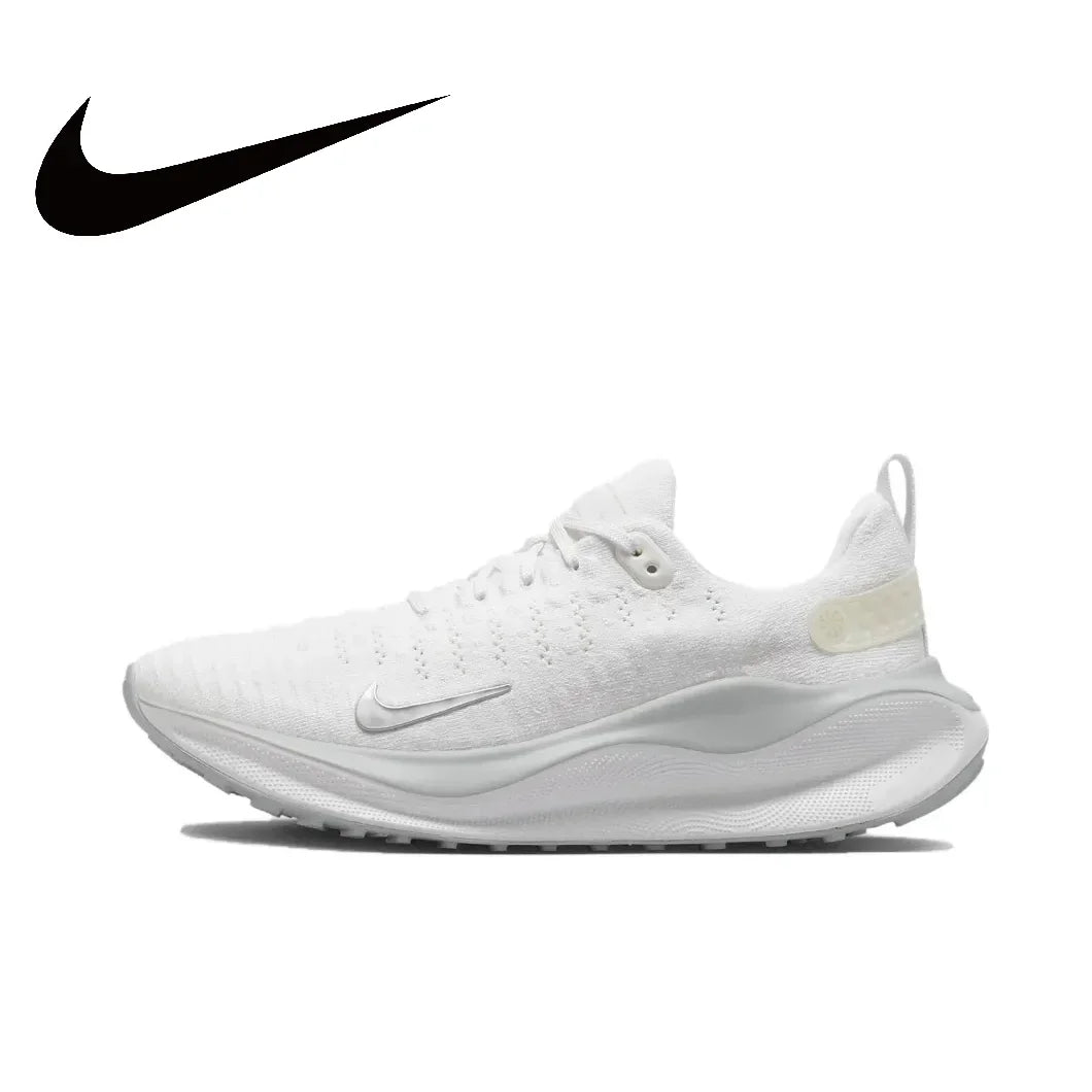 Nike Original React Infinity Run Flyknit 4 Foam Women's Soothing Shock Absorption Low Top Casual Running Shoes