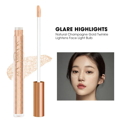 High Coverage Concealer Corrector Anti Dark Circle Freckle Waterproof Foundation Highlighter Pen for Face Makeup Base Cosmetic