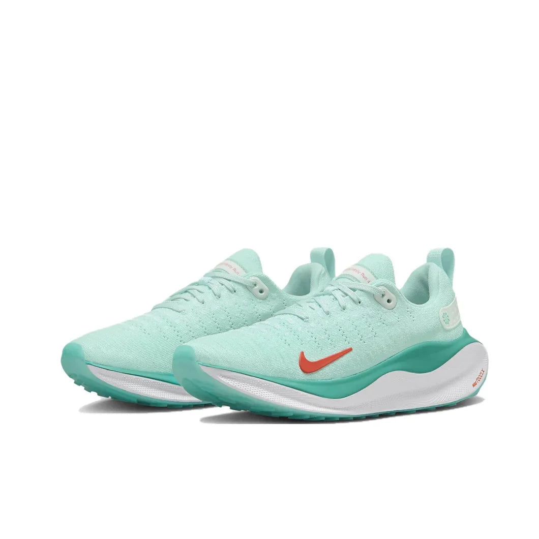 Nike Original React Infinity Run Flyknit 4 Foam Women's Soothing Shock Absorption Low Top Casual Running Shoes