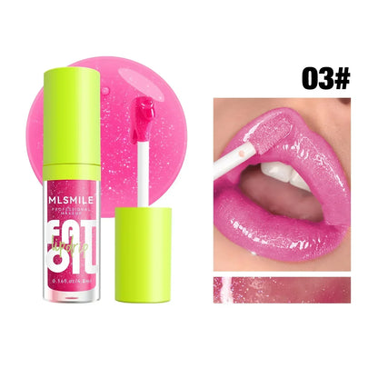 Clear Lip Gloss Moisturizing Lip Oil NonSticky Sexy Plumping Gloss Lips Lipstick Fashion Crystal Jelly Makeup Lip Care Tools New