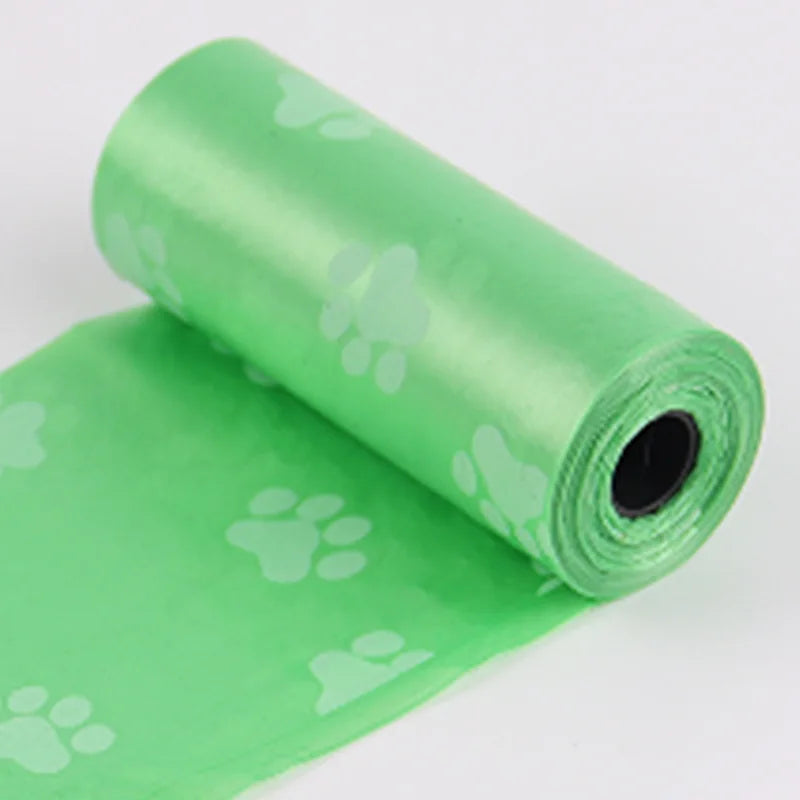 Dog Poop Bags Biodegradable Pet Garbage Bag Dispenser Cat Waste Bags Doggie Outdoor Home Clean Poop Garbage Bag Pet Supplies