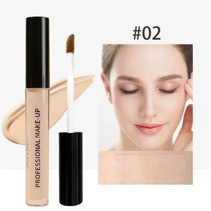 High Coverage Concealer Corrector Anti Dark Circle Freckle Waterproof Foundation Highlighter Pen for Face Makeup Base Cosmetic