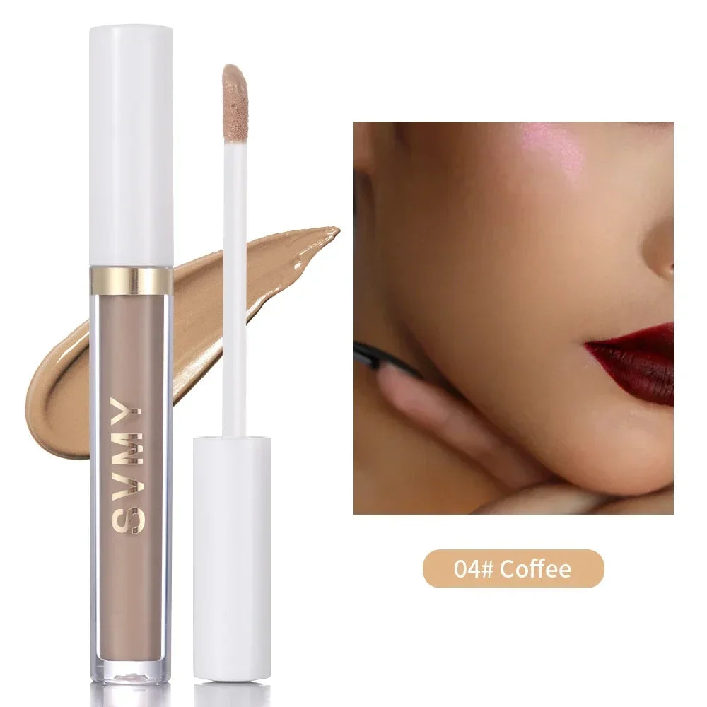 High Coverage Concealer Corrector Anti Dark Circle Freckle Waterproof Foundation Highlighter Pen for Face Makeup Base Cosmetic