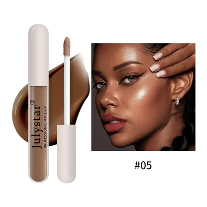 High Coverage Concealer Corrector Anti Dark Circle Freckle Waterproof Foundation Highlighter Pen for Face Makeup Base Cosmetic