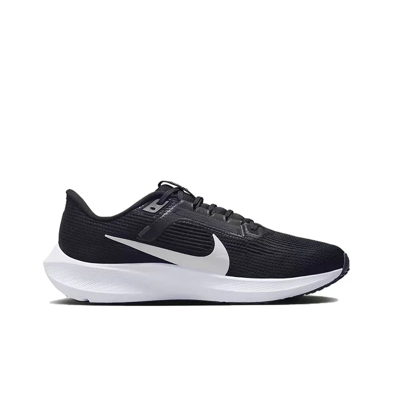 Nike Air Zoom Pegasus 40 Comfortable Fit Low cut Marathon Running Shoe for Men, Black