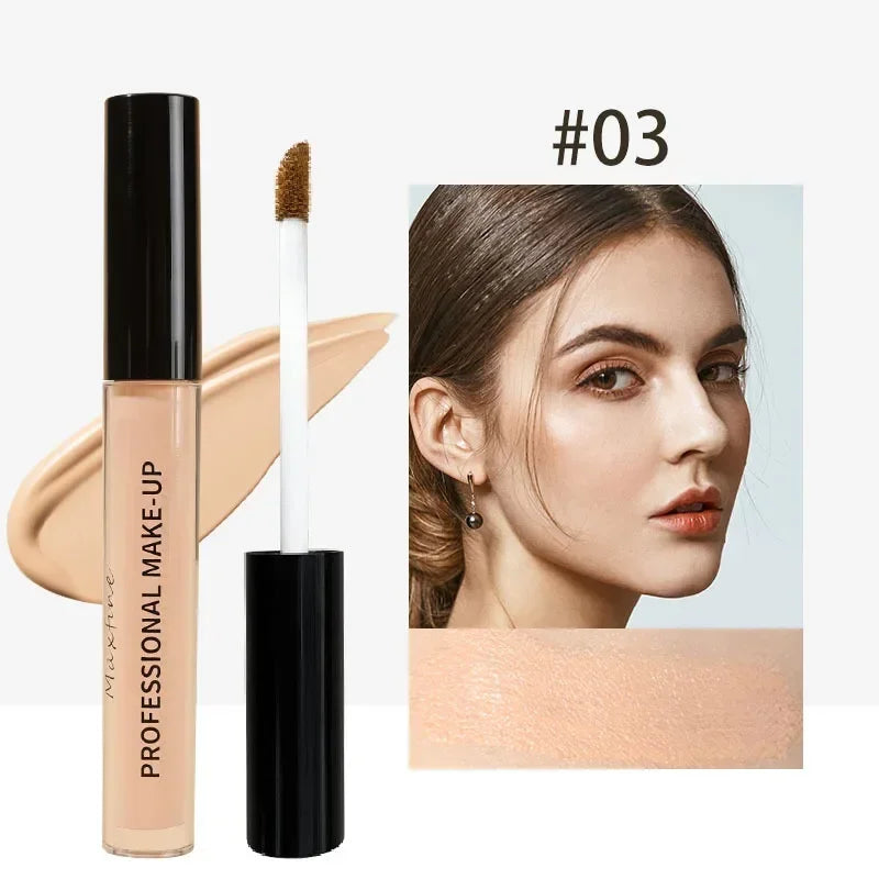 High Coverage Concealer Corrector Anti Dark Circle Freckle Waterproof Foundation Highlighter Pen for Face Makeup Base Cosmetic