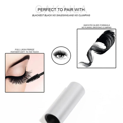 CAKAILA Magic Extension Dense Volumizing Smudge-proof 24 Hours waterproof long-lasting Mascara Black Extravagant False-Lash Look