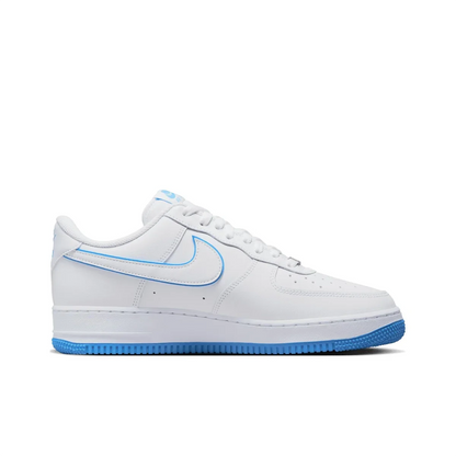 Nike Original White Air Force 1 07 Low Trendy Board Shoes Lightweight Breathable Mens Casual Shoes