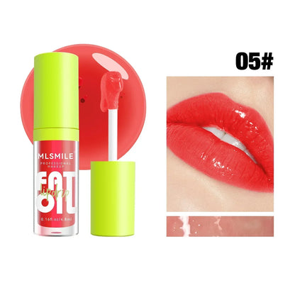 Clear Lip Gloss Moisturizing Lip Oil NonSticky Sexy Plumping Gloss Lips Lipstick Fashion Crystal Jelly Makeup Lip Care Tools New