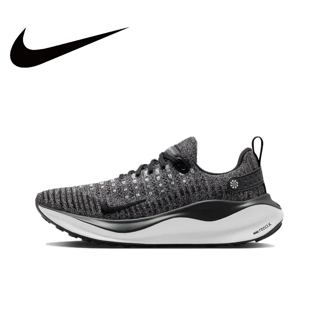 Nike Original React Infinity Run Flyknit 4 Foam Women's Soothing Shock Absorption Low Top Casual Running Shoes