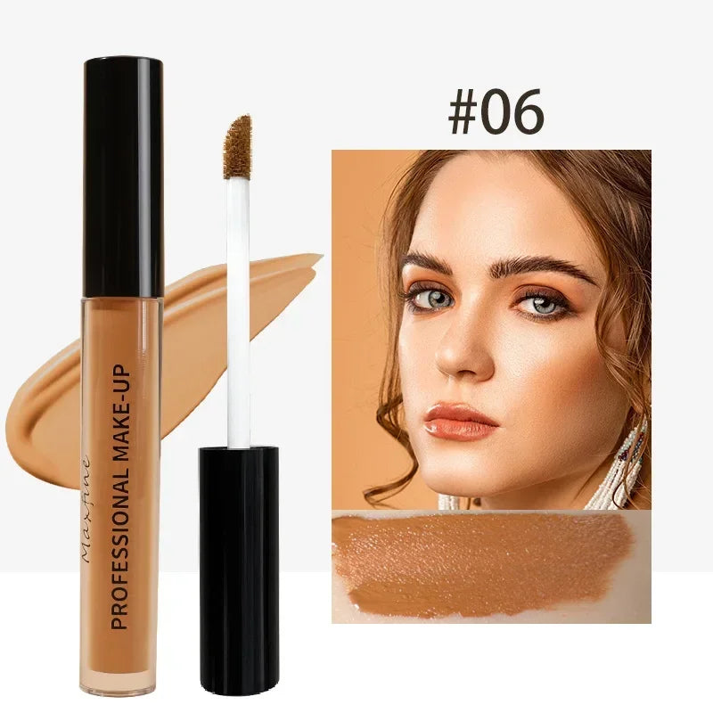 High Coverage Concealer Corrector Anti Dark Circle Freckle Waterproof Foundation Highlighter Pen for Face Makeup Base Cosmetic