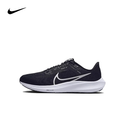 Nike Air Zoom Pegasus 40 Comfortable Fit Low cut Marathon Running Shoe for Men, Black