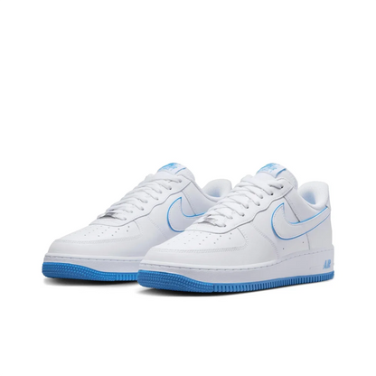 Nike Original White Air Force 1 07 Low Trendy Board Shoes Lightweight Breathable Mens Casual Shoes