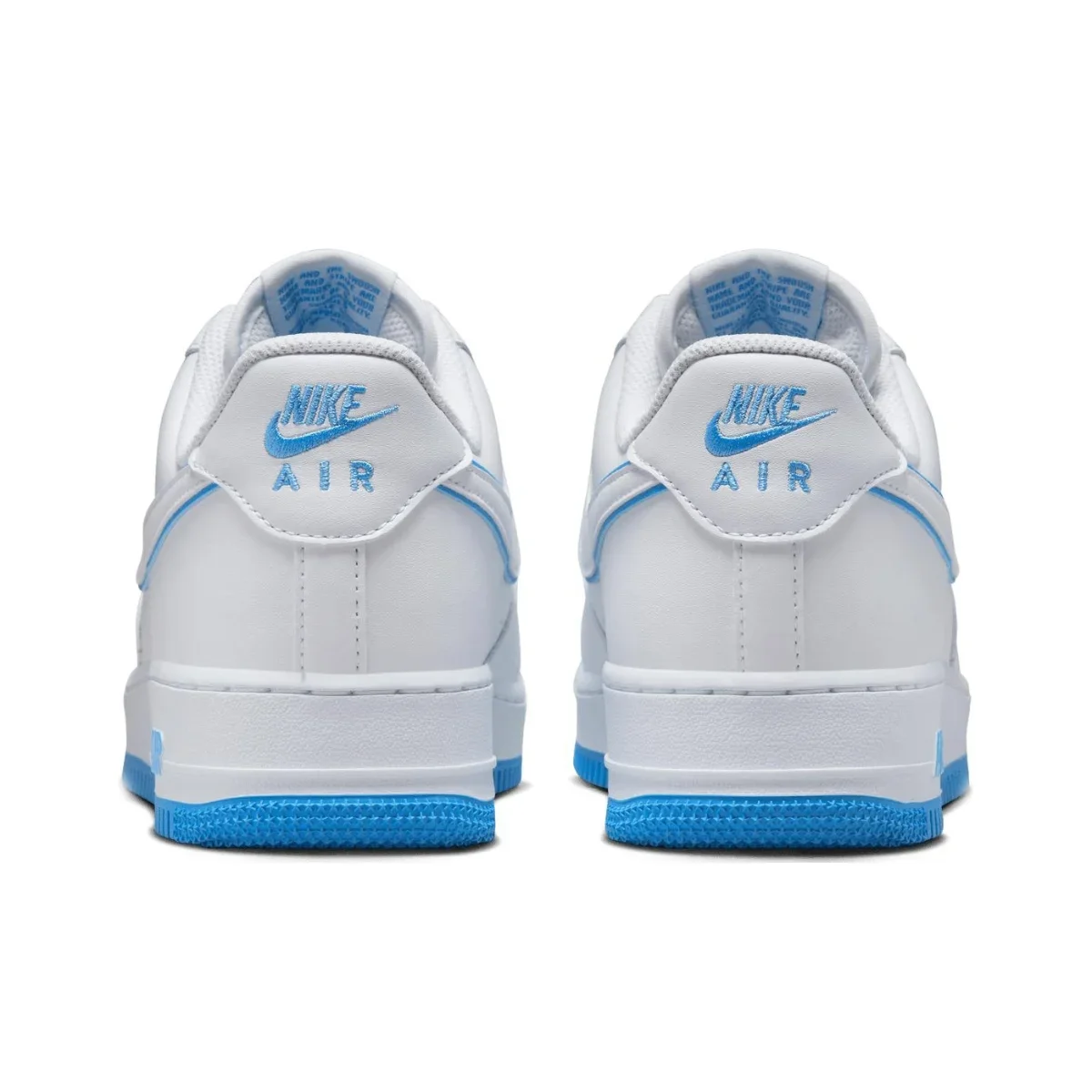 Nike Original White Air Force 1 07 Low Trendy Board Shoes Lightweight Breathable Mens Casual Shoes