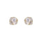 SUMENG 2024 New White Enamel Flower Stud Earrings for Women Folded Unique Design Multi-layers Floral Female Fahion Jewelry Gifts