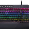 ROG Strix Flare (Cherry MX Brown) Aura Sync RGB Mechanical Gaming Keyboard with Switches, Customizable Badge, USB Pass through and Media Controls